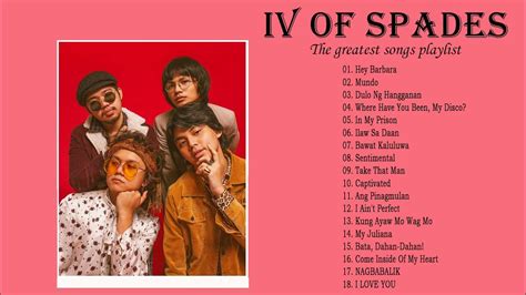 lv of spades|iv of spades songs list.